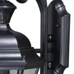 * Outdoor Lighting|Buy Patriot Lighting® Dualux® Aberdeen Shiny Black Outdoor Wall Light