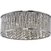 * Indoor Lighting|Buy Patriot Lighting® Elegant Home Carolyn Chrome 6-Light Flush Mount Ceiling Light