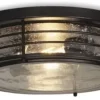 * Indoor Lighting|Buy Patriot Lighting® Hale Black 2-Light Flush Mount Ceiling Light
