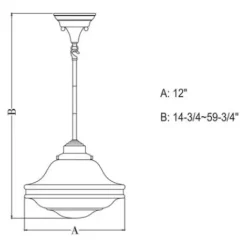 * Indoor Lighting|Buy Patriot Lighting® Huntley Oil Rubbed Bronze 1 Light Pendant