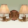 * Indoor Lighting|Buy Patriot Lighting® Lodge 2-Light Noachian Stone Indoor Wall Light