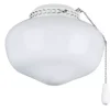 * Ceiling Fans|Buy Patriot Lighting® Opal Schoolhouse Led Ceiling Fan Light