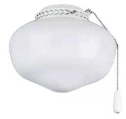 * Ceiling Fans|Buy Patriot Lighting® Opal Schoolhouse Led Ceiling Fan Light