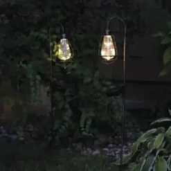 * Outdoor Lighting|Buy Patriot Lighting® Solar Integrated Led Vintage Cage Landscape Light – Assorted