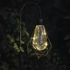 * Outdoor Lighting|Buy Patriot Lighting® Solar Integrated Led Vintage Cage Landscape Light – Assorted