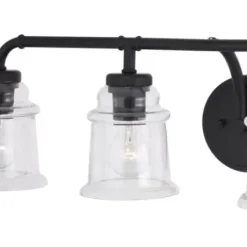 * Indoor Lighting|Buy Patriot Lighting® Toledo Matte Black 4 Light Vanity Light