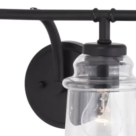 * Indoor Lighting|Buy Patriot Lighting® Toledo Matte Black 4 Light Vanity Light
