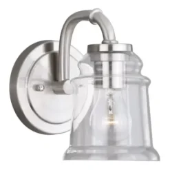 * Indoor Lighting|Buy Patriot Lighting® Toledo Satin Nickel 1 Light Vanity Light
