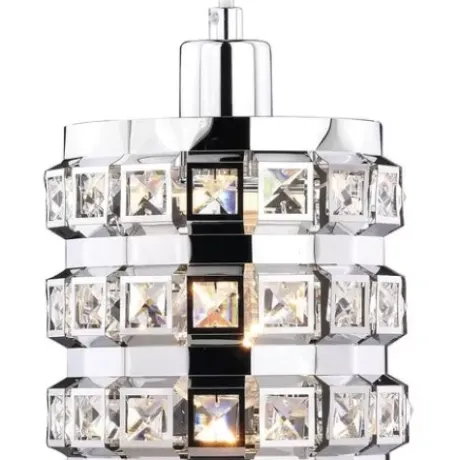 * Indoor Lighting|Buy Patriot Lighting® Weber Chrome 1-Light Track Lighting Pendant