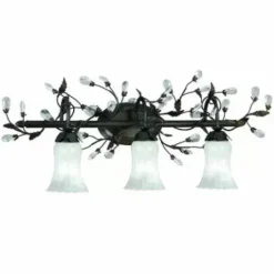 * Indoor Lighting|Buy Patriot Lighting® Willow Architectural Bronze 3-Light Vanity Light
