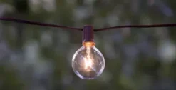 * Outdoor Lighting|Cheap Patriot Lighting® 19′ 9-3/4″ 24-Light Globe Bulb String Light