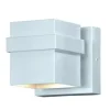 * Outdoor Lighting|Cheap Patriot Lighting® Architecture Painted Satin Nickel Integrated Led Outdoor Wall Light