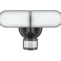 * Outdoor Lighting|Cheap Patriot Lighting® Bronze Led Dual Head Solar Motion Sensor Outdoor Security Flood Light