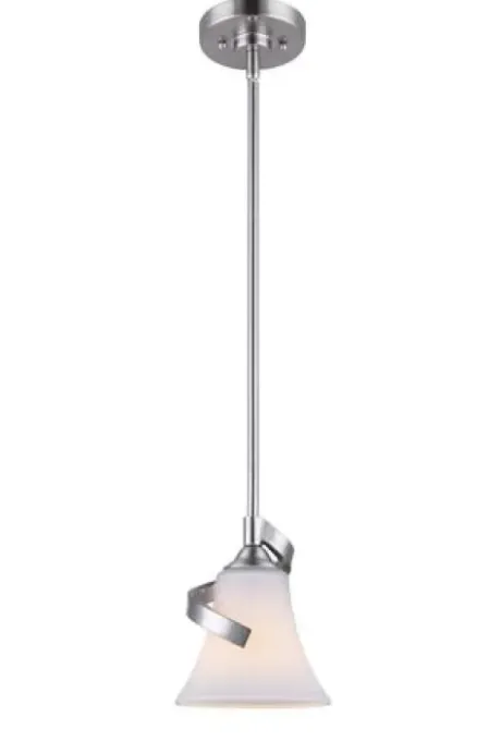 * Indoor Lighting|Cheap Patriot Lighting® Dee Brushed Nickel 1-Light Mini Pendant