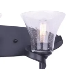 * Indoor Lighting|Cheap Patriot Lighting® Dee Matte Black 3-Light Vanity Light