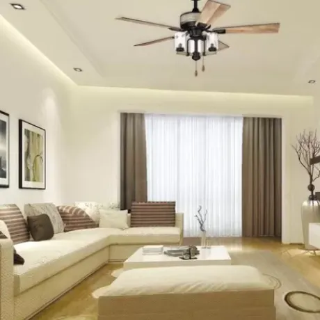 * Ceiling Fans|Cheap Patriot Lighting® Elegant Home Brooklyn 52″ Black With Faux Wood Indoor Led Ceiling Fan