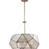 * Indoor Lighting|Cheap Patriot Lighting® Euclid Aged Brass 3 Light Pendant