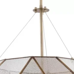 * Indoor Lighting|Cheap Patriot Lighting® Euclid Aged Brass 3 Light Pendant
