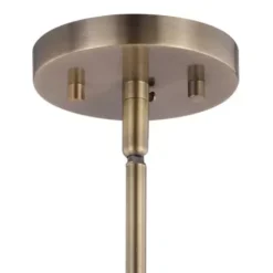 * Indoor Lighting|Cheap Patriot Lighting® Euclid Aged Brass 3 Light Pendant