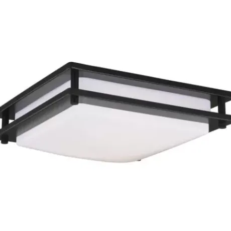 * Indoor Lighting|Cheap Patriot Lighting® Horizon Oil Burnished Bronze Flush Mount Ceiling Light