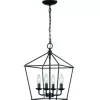 * Indoor Lighting|Cheap Patriot Lighting® Hugh Black 4-Light Pendant