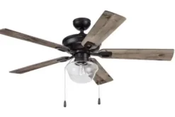 * Ceiling Fans|Cheap Patriot Lighting™ Hyattsville 52″ Bronze Indoor/Outdoor Led Ceiling Fan