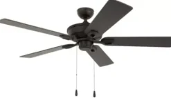 * Ceiling Fans|Cheap Patriot Lighting™ Hyattsville 52″ Bronze Indoor/Outdoor Led Ceiling Fan