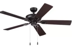 * Ceiling Fans|Cheap Patriot Lighting™ Hyattsville 52″ Bronze Indoor/Outdoor Led Ceiling Fan