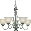 * Indoor Lighting|Cheap Patriot Lighting® Irelyn 5-Light Brushed Nickel Chandelier
