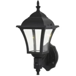 * Outdoor Lighting|Cheap Patriot Lighting® Jaymes Black Led Motion Sensor Outdoor Wall Light