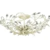 * Indoor Lighting|Cheap Patriot Lighting® Jardin French Cream Semi-Flush Mount Ceiling Light