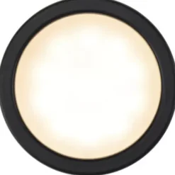 * Indoor Lighting|Cheap Patriot Lighting® Led Black Metal Plug-In Under Cabinet Puck Light