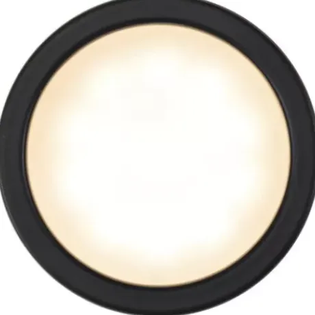 * Indoor Lighting|Cheap Patriot Lighting® Led Black Metal Plug-In Under Cabinet Puck Light