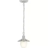 * Indoor Lighting|Cheap Patriot Lighting® Marina Bay Polished Nickel 1-Light Pendant