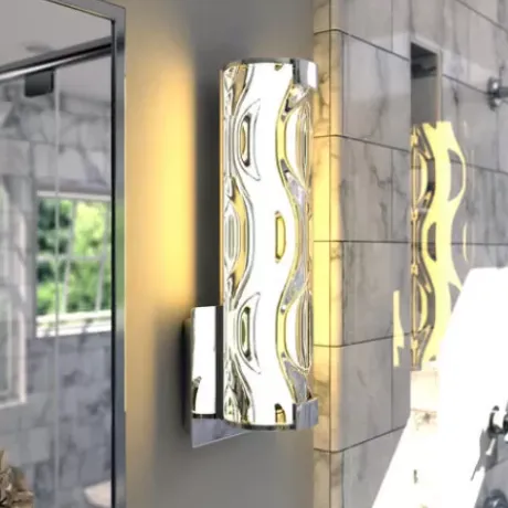 * Indoor Lighting|Cheap Patriot Lighting® Marseille Chrome 1 Light Wall Light