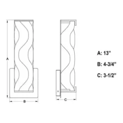 * Indoor Lighting|Cheap Patriot Lighting® Marseille Chrome 1 Light Wall Light