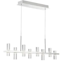 * Indoor Lighting|Cheap Patriot Lighting® Netto Chrome Integrated Led Island Light