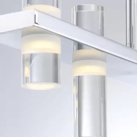 * Indoor Lighting|Cheap Patriot Lighting® Netto Chrome Integrated Led Island Light