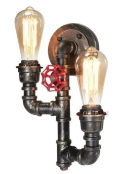 * Indoor Lighting|Cheap Patriot Lighting® Pippa Weathered Bronze 2-Light Vanity Light