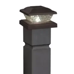 * Outdoor Lighting|Cheap Patriot Lighting® Solar Led Melody Bronze Post Cap Landscape Light 4-Pack