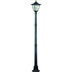 * Outdoor Lighting|Cheap Patriot Lighting® Vetro Black Led Post Light Kit