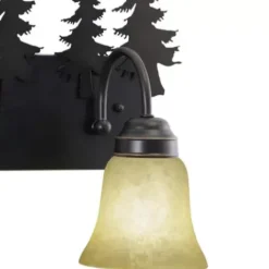 * Indoor Lighting|Cheap Patriot Lighting® Yosemite Burnished Bronze 2 Light Vanity Light