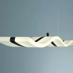* Indoor Lighting|Cheapest Patriot Lighting® Hightide Black Integrated Led Island Light