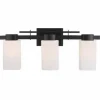 * Indoor Lighting|Cheapest Patriot Lighting® Michael Matte Black 3-Light Vanity Light