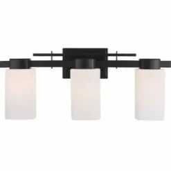 * Indoor Lighting|Cheapest Patriot Lighting® Michael Matte Black 3-Light Vanity Light