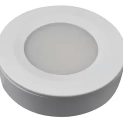 * Indoor Lighting|Cheapest Patriot Lighting® Integrated Led White Plug-In Under Cabinet Puck Light – 3 Pack