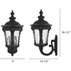 * Outdoor Lighting|Cheapest Patriot Lighting® Tomek Black Outdoor Wall Light