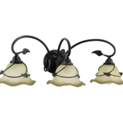 * Indoor Lighting|Cheapest Patriot Lighting® Vine Oil Shale 3 Light Vanity Light