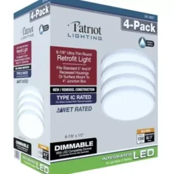 * Indoor Lighting|Cheapest Patriot Lighting® 8-7/8″ Led Flat Panel Ultra-Thin Downlight