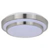 * Indoor Lighting|Cheapest Patriot Lighting® Helos Satin Nickel Led Flush Mount Ceiling Light